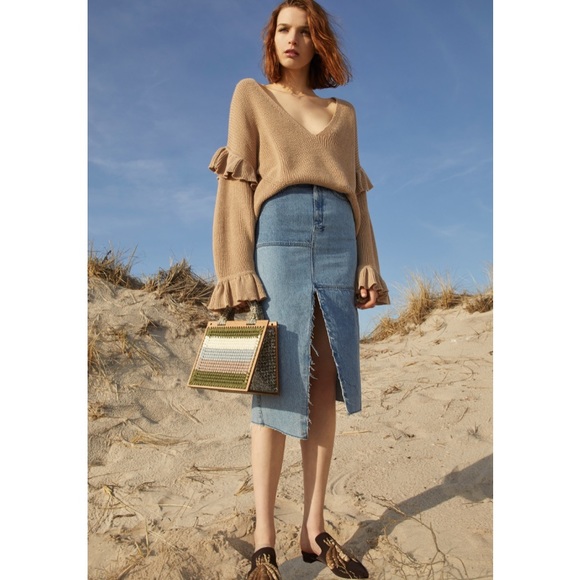 Ksubi kip patchwork skirt - Picture 2 of 8